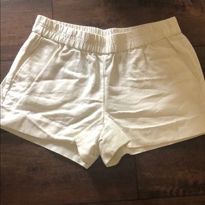 JCREW WHITE SHORTS
